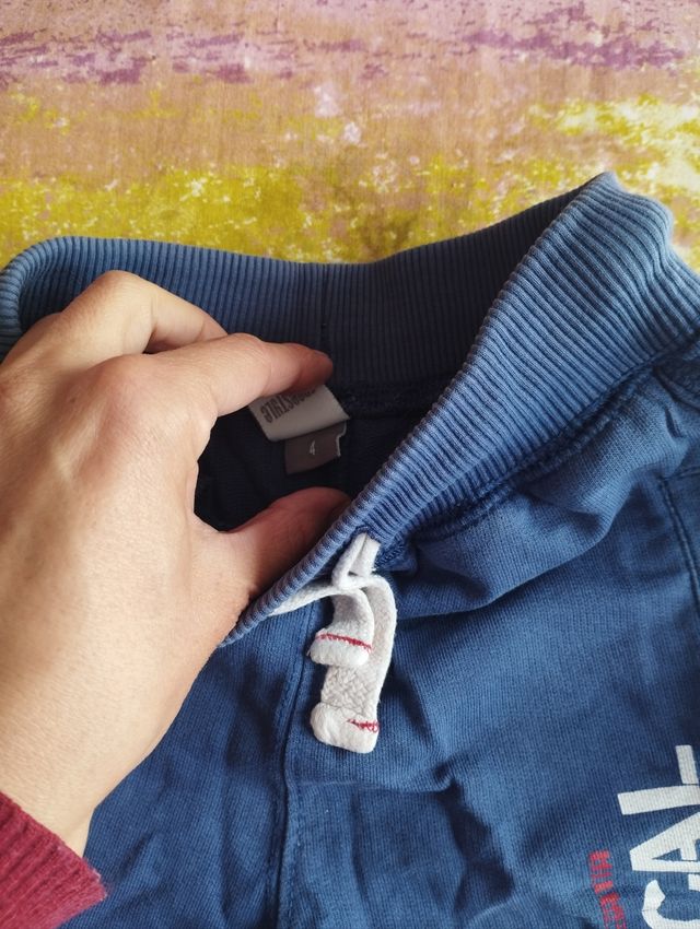 Pantalón corto de chándal niño 4 años