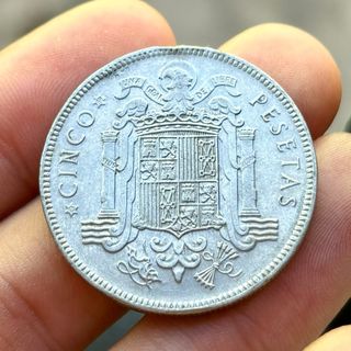 Moneda 5 Pesetas 1949 *(19-49) Franco