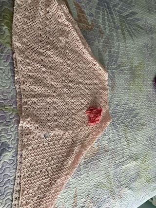 Poncho rosa