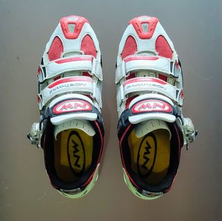 Sapatos Northwave Aerlite 42 sola carbono
