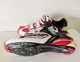 Sapatos Northwave Aerlite 42 sola carbono