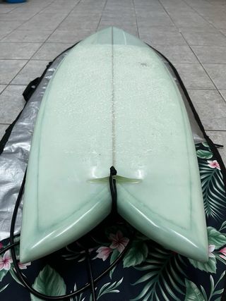 Tabla de surf fish estilo retro + Funda