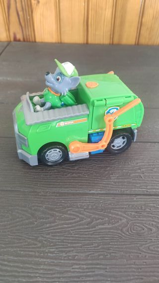 Muñeco Rocky de la Patrulla Canina