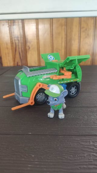 Muñeco Rocky de la Patrulla Canina