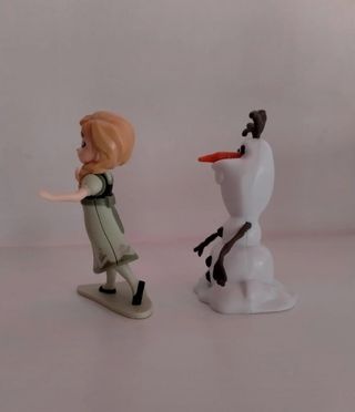 Action Figure Anna e Olaf (Frozen)