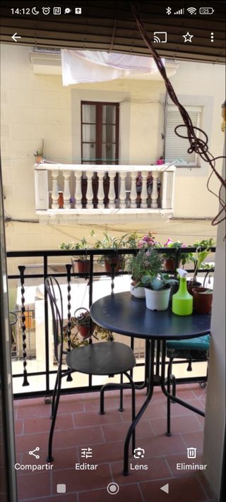 Solo Mesa para balcón o jardín Läckö Ikea