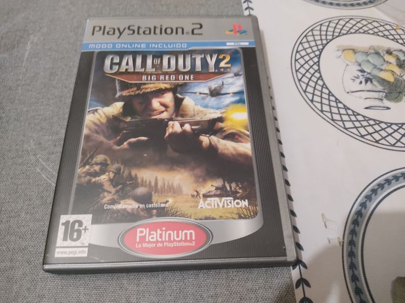 Imagen de Call of duty 2 Big red one ps2 platimum