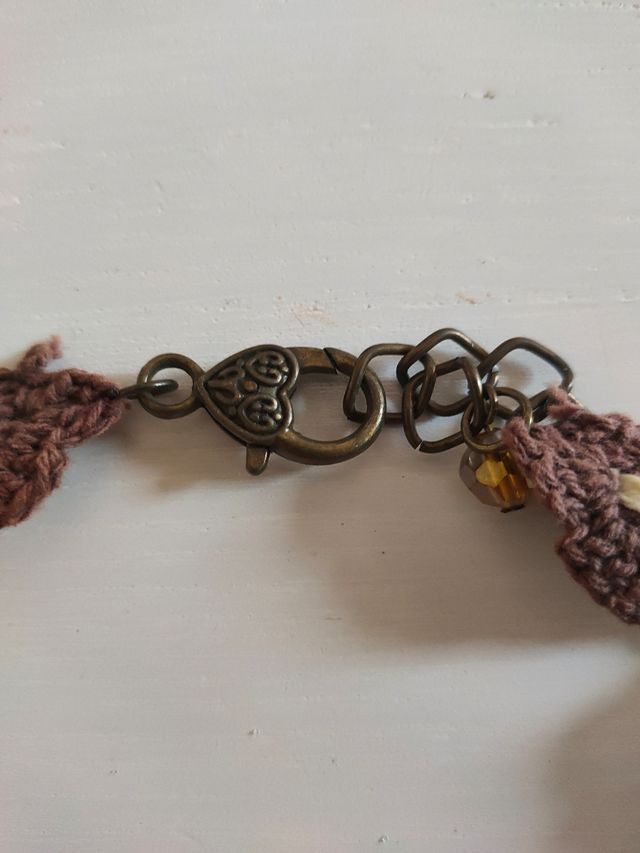 Collana fatta a mano