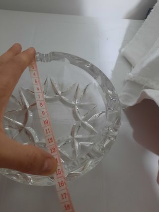 portaoggetti Posacenere Cristallo in ottimo stato.