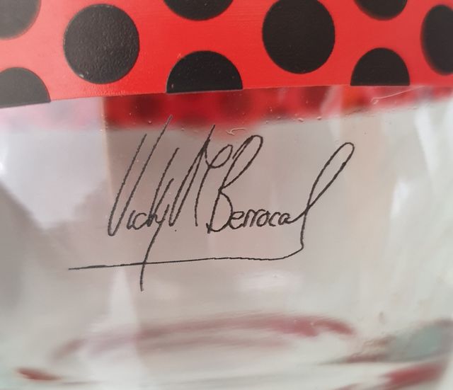 Vasos cristal edición Vicky Martin Berrocal