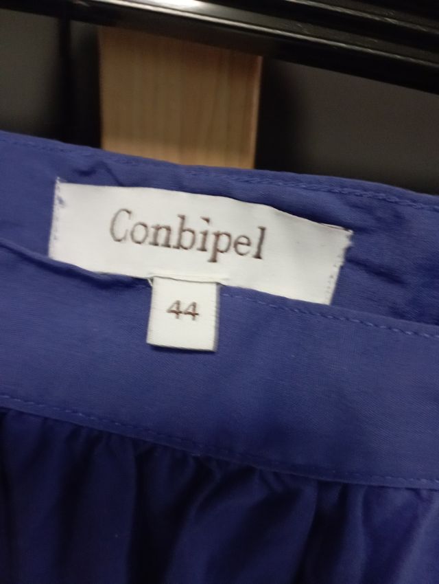 Gonna blu tg 44 combipel