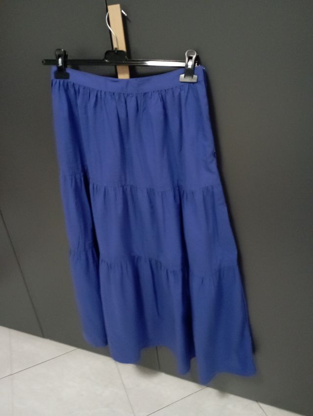 Gonna blu tg 44 combipel