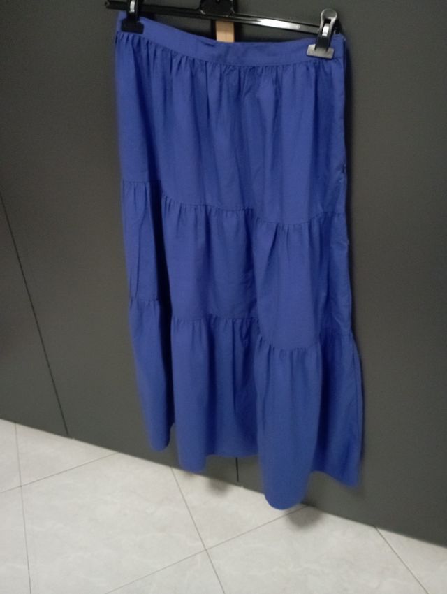 Gonna blu tg 44 combipel