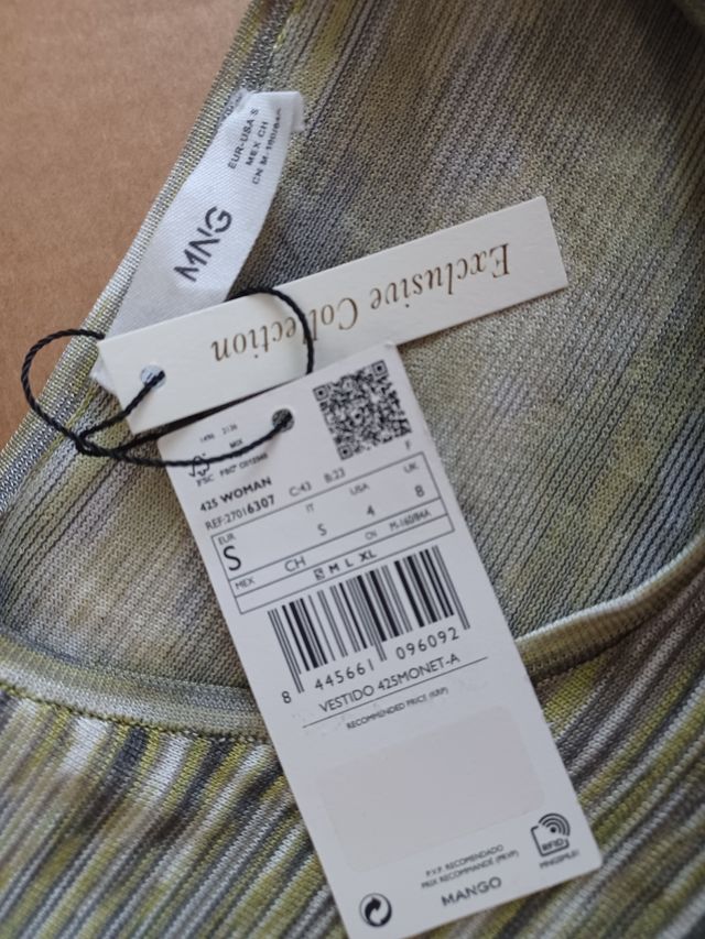 Vestido Mango nuevo con etiqueta