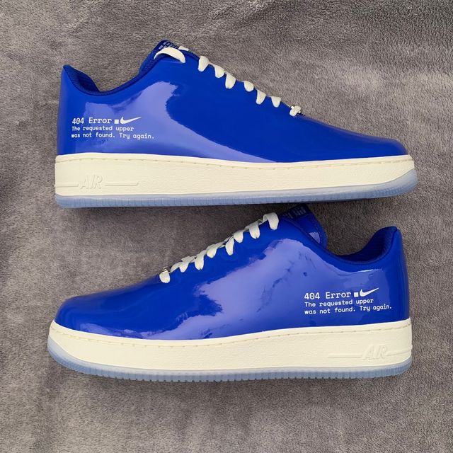 Nike Air Force 1 404 error
