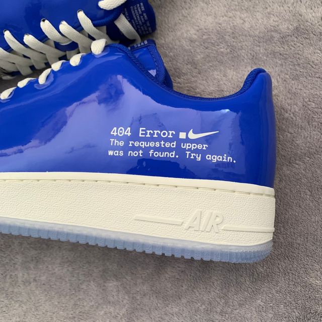 Nike Air Force 1 404 error
