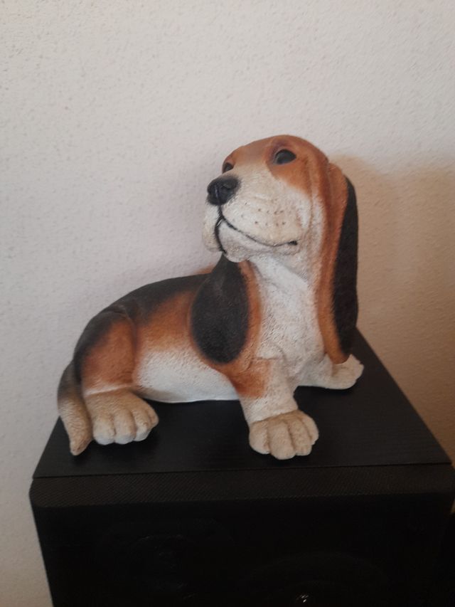 Figura decorativa perro