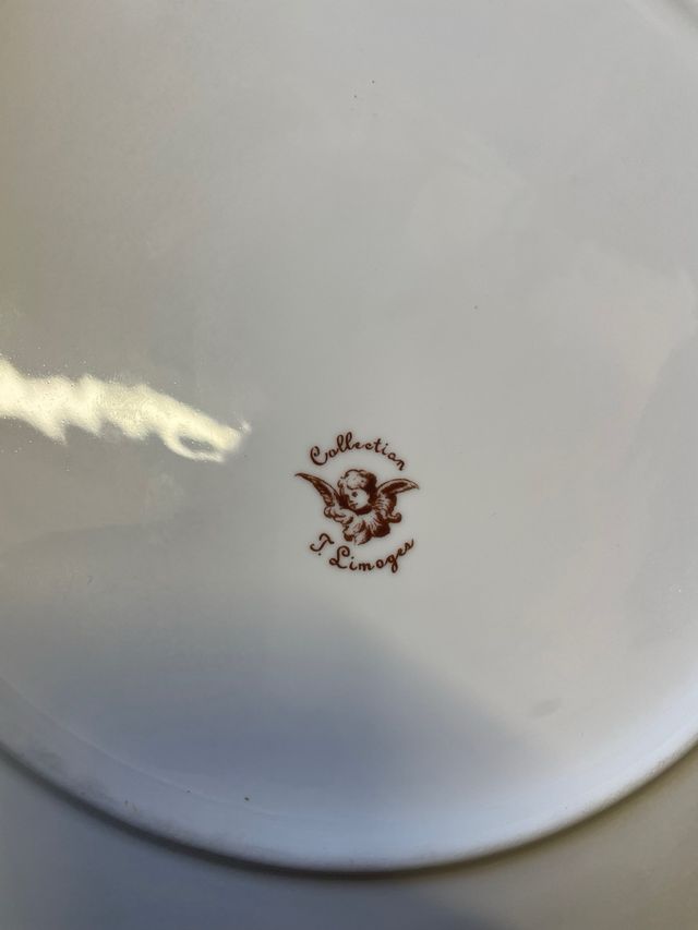 PIATTI DA COLLEZIONE LIMOGES ORIGINALE