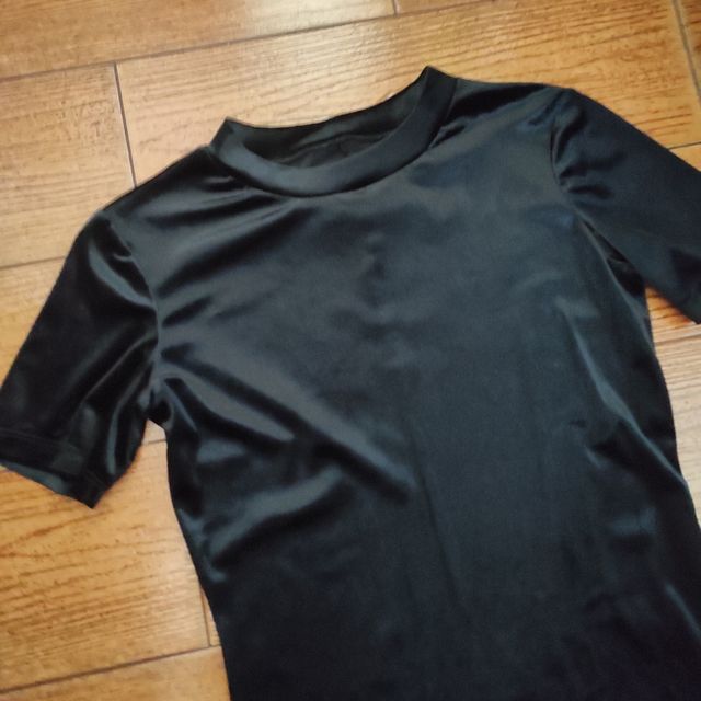 Vestido travado de veludo tamanho s