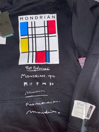 Sudadera negra talla S