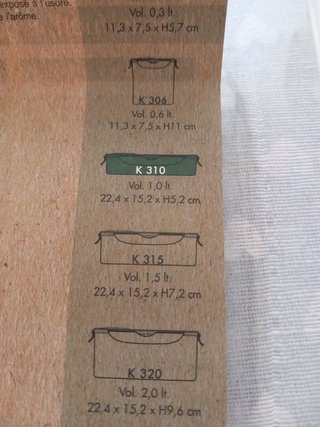 Contenitore ermetico