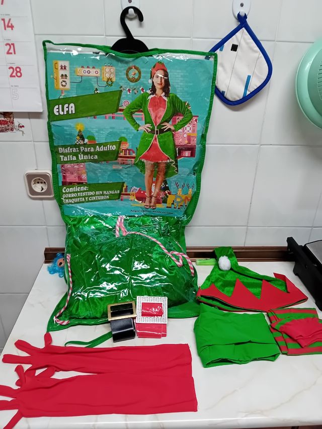 disfraz de elfa