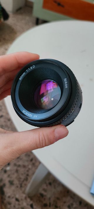 Objetivo Nikon 50mm AF