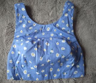 Top floral Zara talla S 🦋