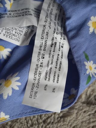 Top floral Zara talla S 🦋