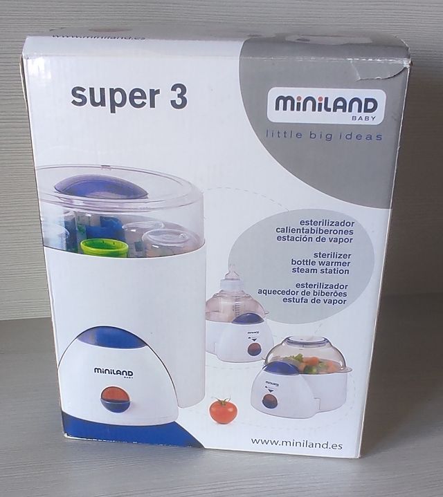 Esterilizador de biberones y chupetes 3 en 1