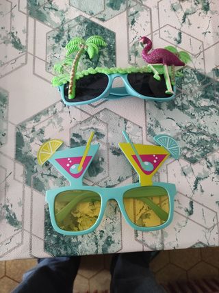 2 gafas Carnaval 