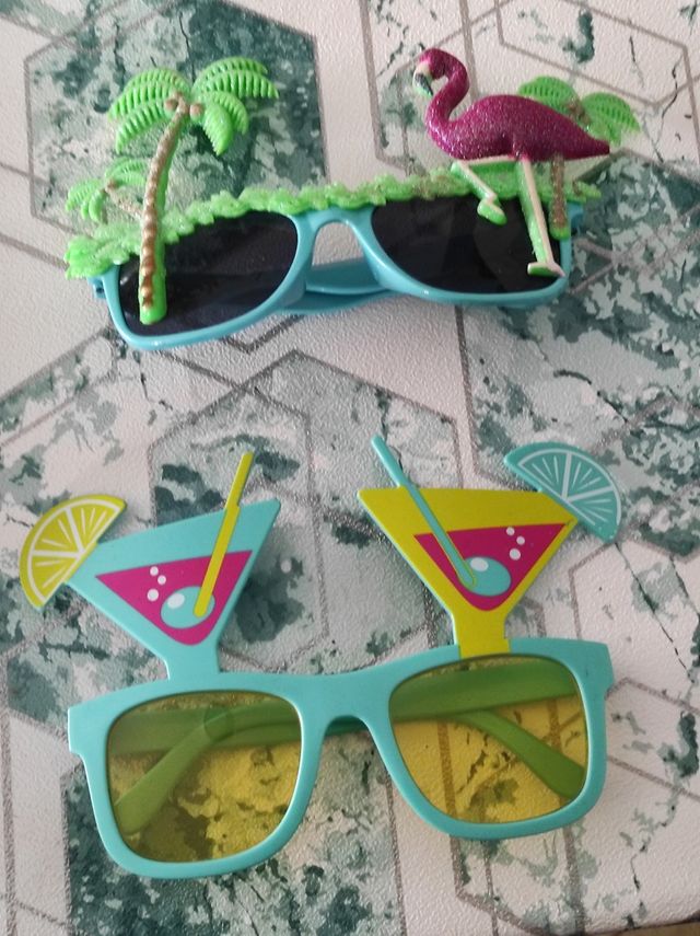 2 gafas Carnaval