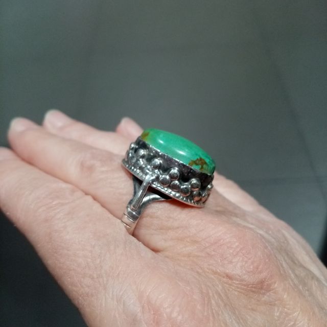 Anello argento indiano