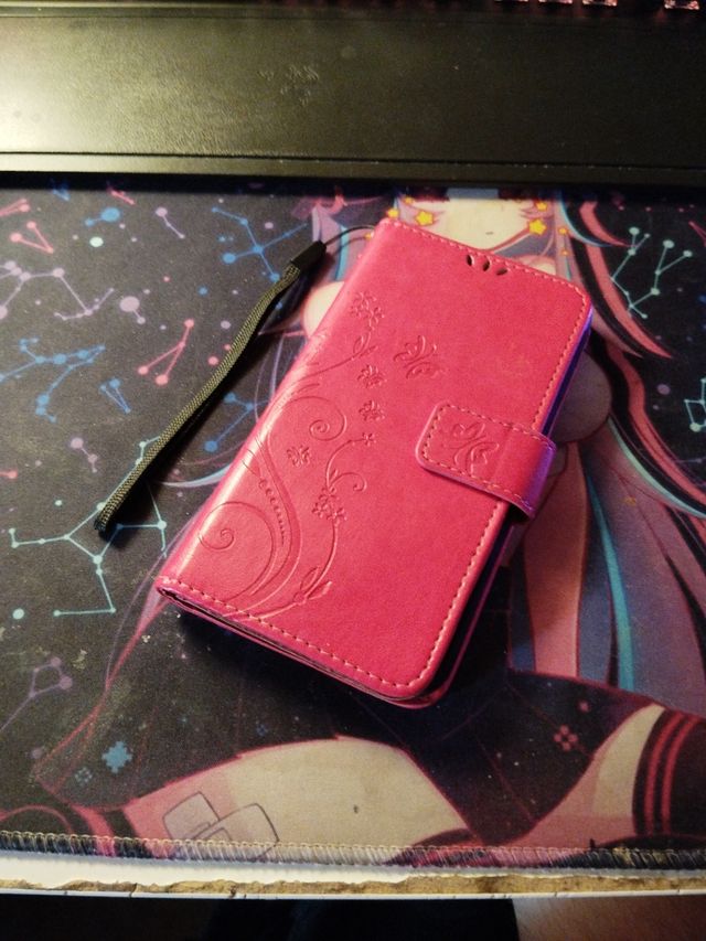 Funda Roja con Tapa para Orange Yumo