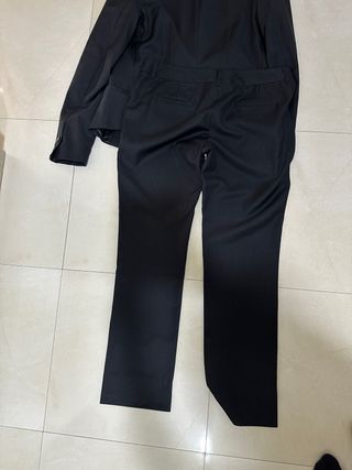 Traje de chaqueta negro, mujer naf naf