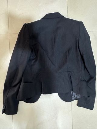 Traje de chaqueta negro, mujer naf naf