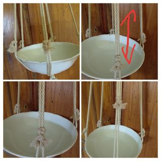 2 Porta piante appese da parete rustico  handmade 