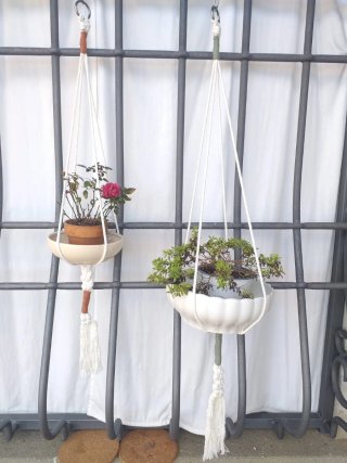 Portapiante appese a muro artigianale stile Boho