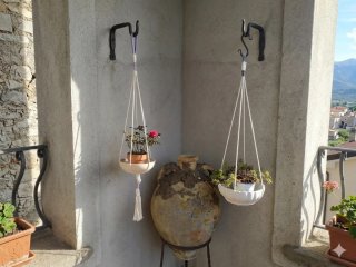 Portapiante appese a muro artigianale stile Boho