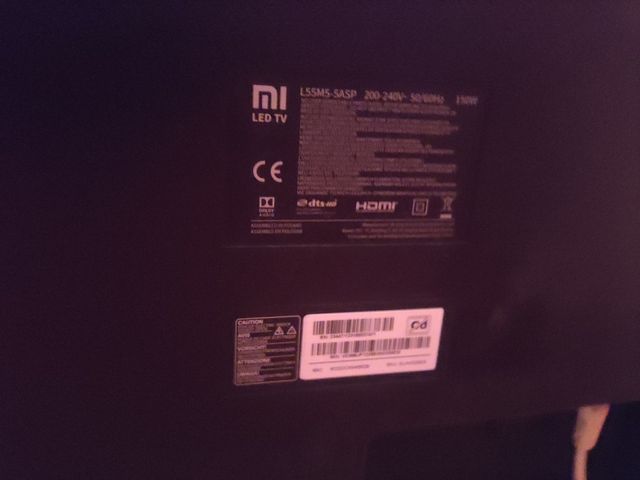 TV Xiaomi del año 2021 55'pulgadas