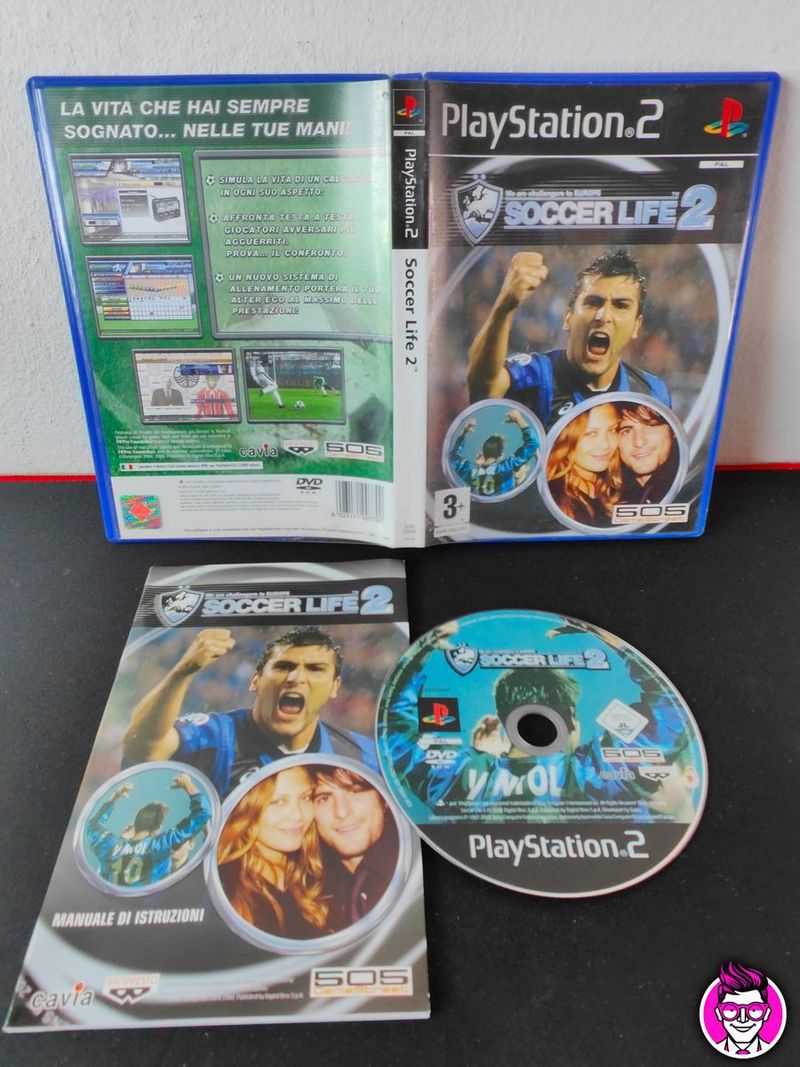 Imagen de Soccer Life 2 - Playstation 2 PS2 - Pal Ita Complete