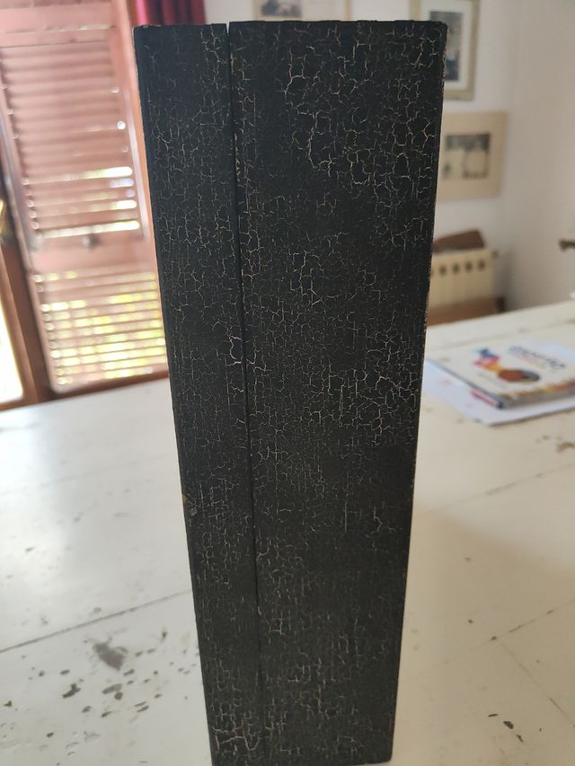 Scatola in legno découpage