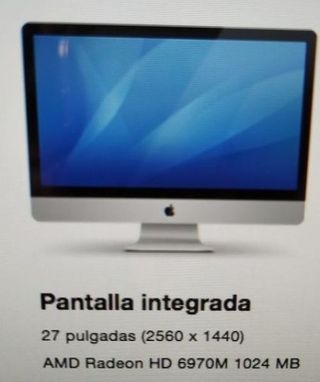 Ordenador Mac 27"+ portátil Toshiba satellite L300