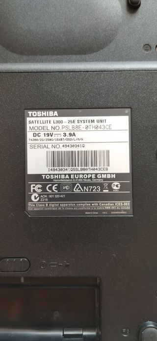 Ordenador Mac 27"+ portátil Toshiba satellite L300