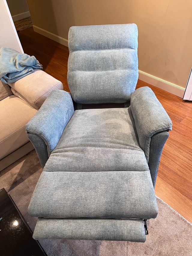 Sofa reclinable electrico