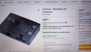 Vendo localizador GPS sin estrenar