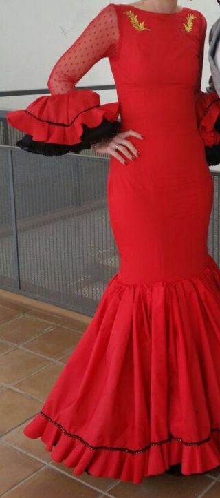 Traje flamenca