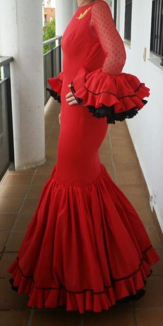 Traje flamenca