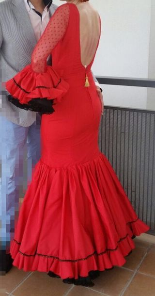 Traje flamenca