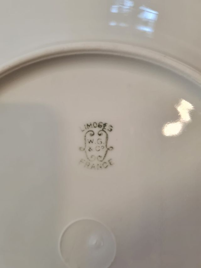 Louça de porcelana francesa (Limoges) [53 u.]